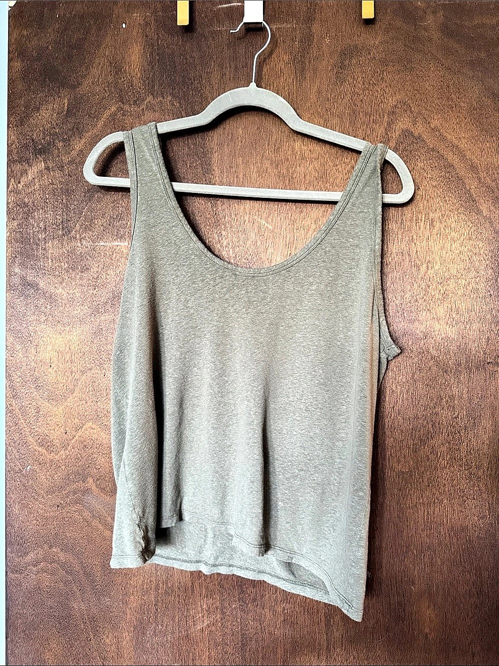 Abercrombie & Fitch Soft A&F Collection Tank Top Green